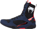 Venum Elite Boxing Shoes for Men - White High-Top Performance