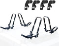 Folding Kayak Rack 4 PCS/Set J Bar Roof Rack for Kayak SUP - Foldable