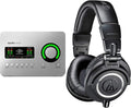 Universal Audio Apollo Solo Heritage Edition with ATH-M50X Headphones