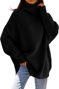 imesrun Womens Turtleneck Oversized Sweater - Cozy Casual Knit Women's