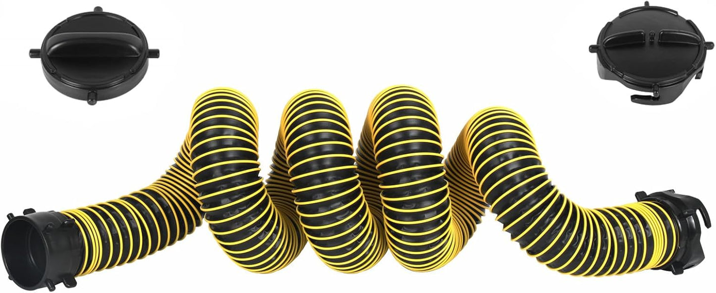 15FT RV Sewer Hose Extension for Heavy Duty Use and Durability
