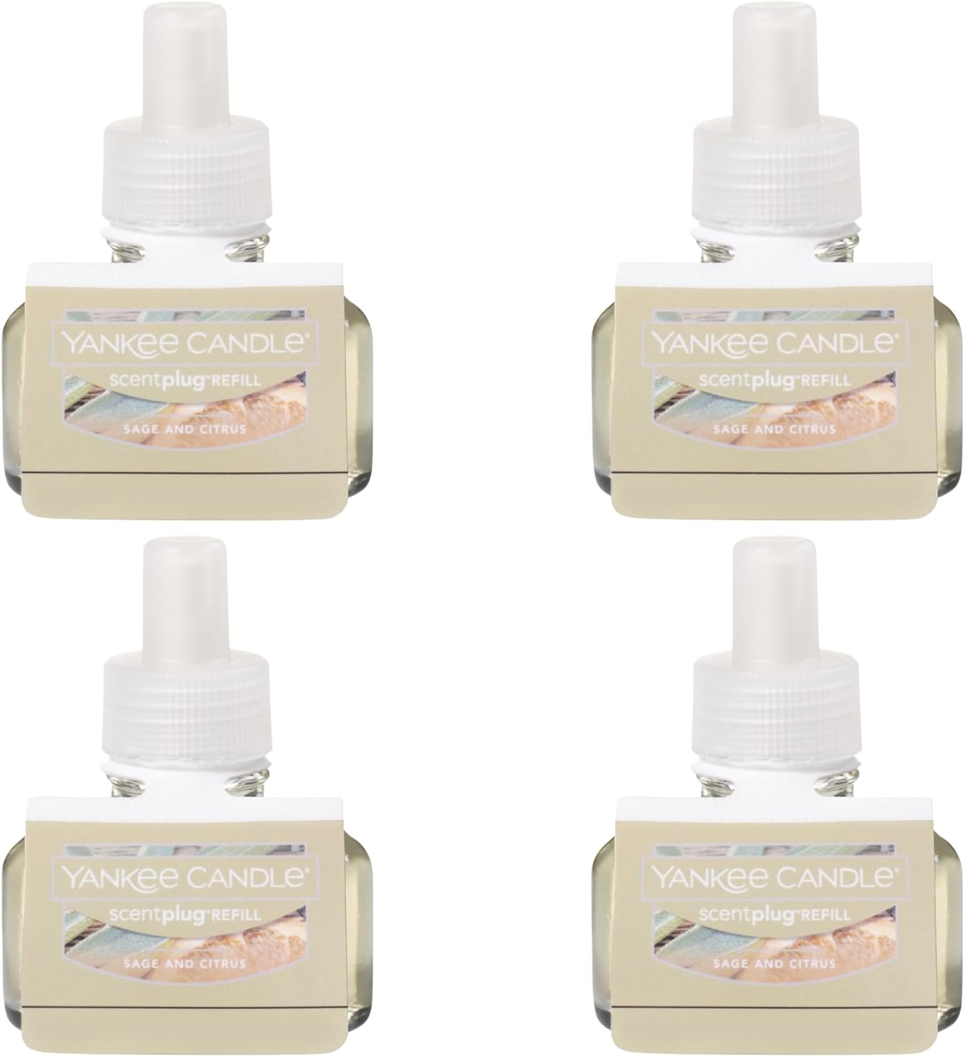 Yankee Candle ScentPlug Refill, Sage & Citrus for Home Fragrance