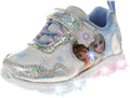 Disney Girls' Frozen Sneakers Laceless Light-Up Running Shoes