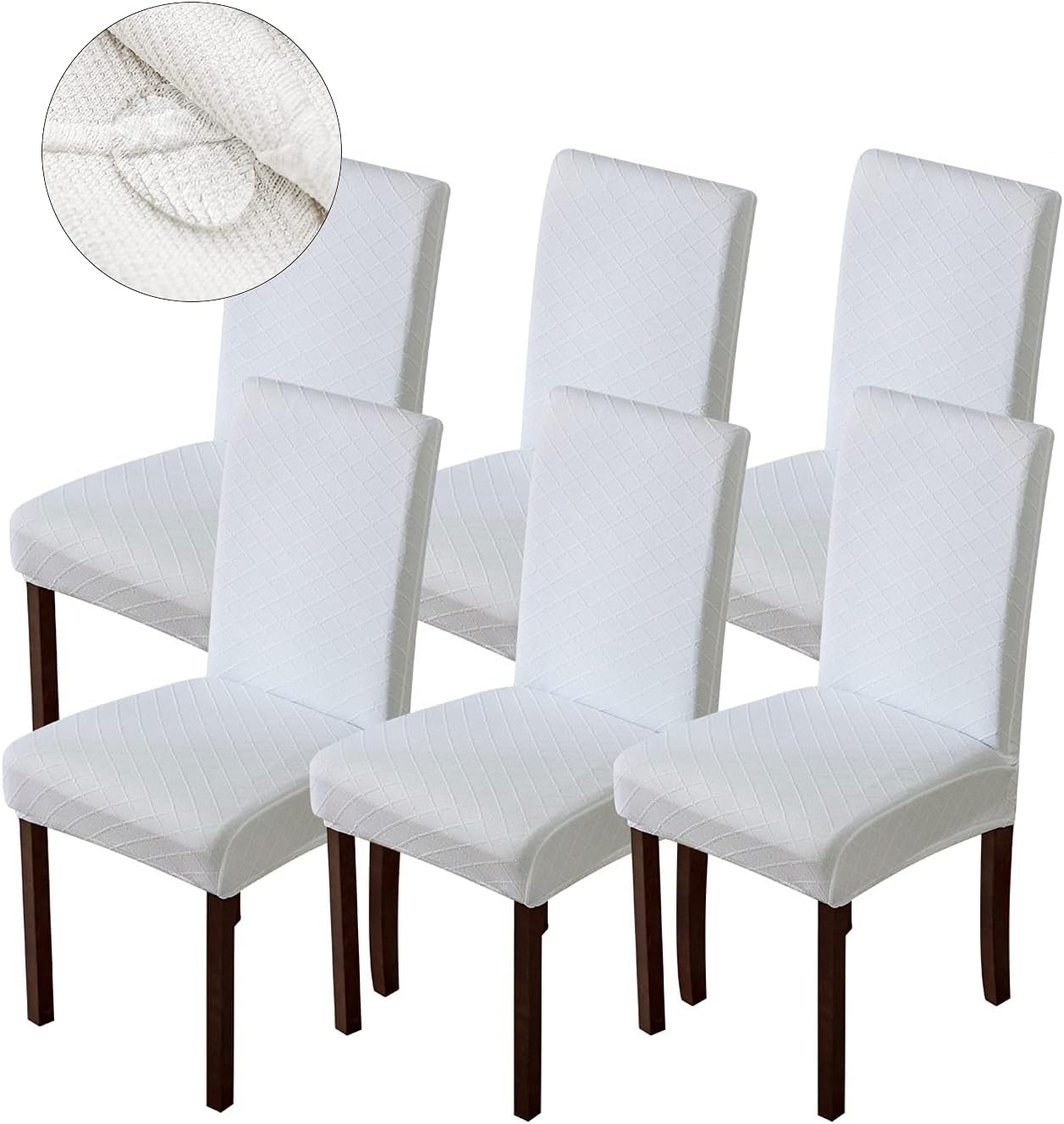 Genina Waterproof Chair Covers for Dining Room & Kitchen