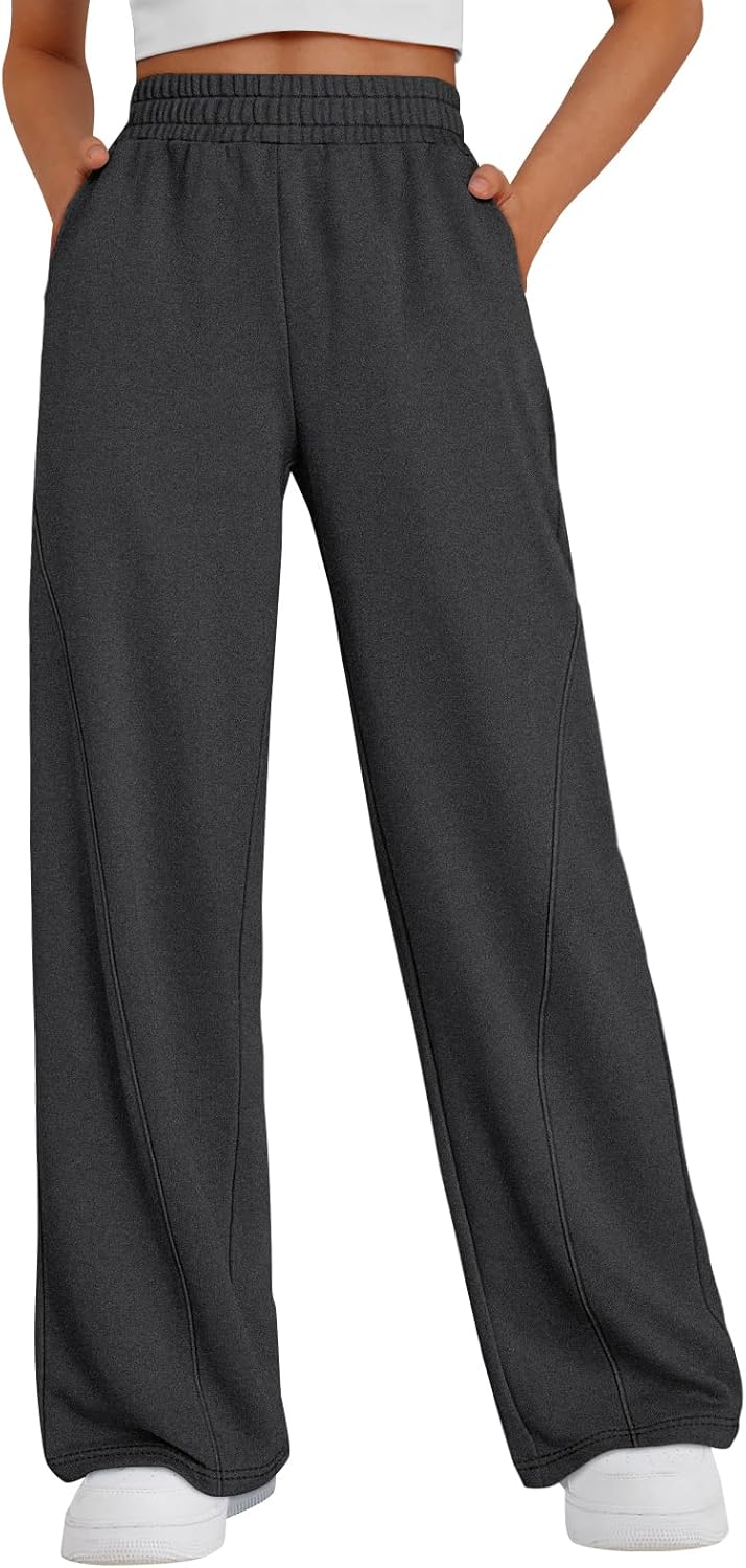 Trendy Queen Women's Wide Leg Sweatpants for Fall Fashion