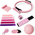 Pilates Ring Set Essentials Kit for Women - Complete Home Pilates Kit