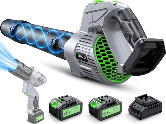 Electric Leaf Blower Cordless with 900000 RPM for Lawn Care