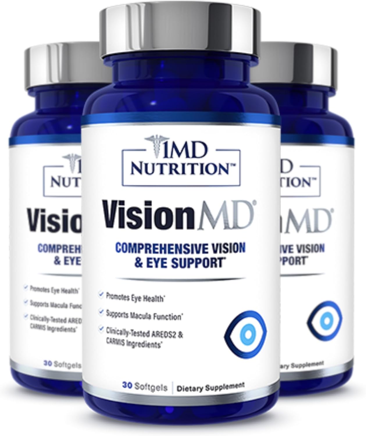 1MD Nutrition VisionMD Eye Vitamin for Optimal Eye Health