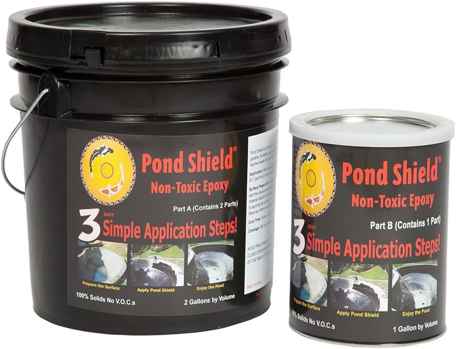 Pond Armor Non-Toxic Pond Shield Epoxy Paint for Aquatic Use