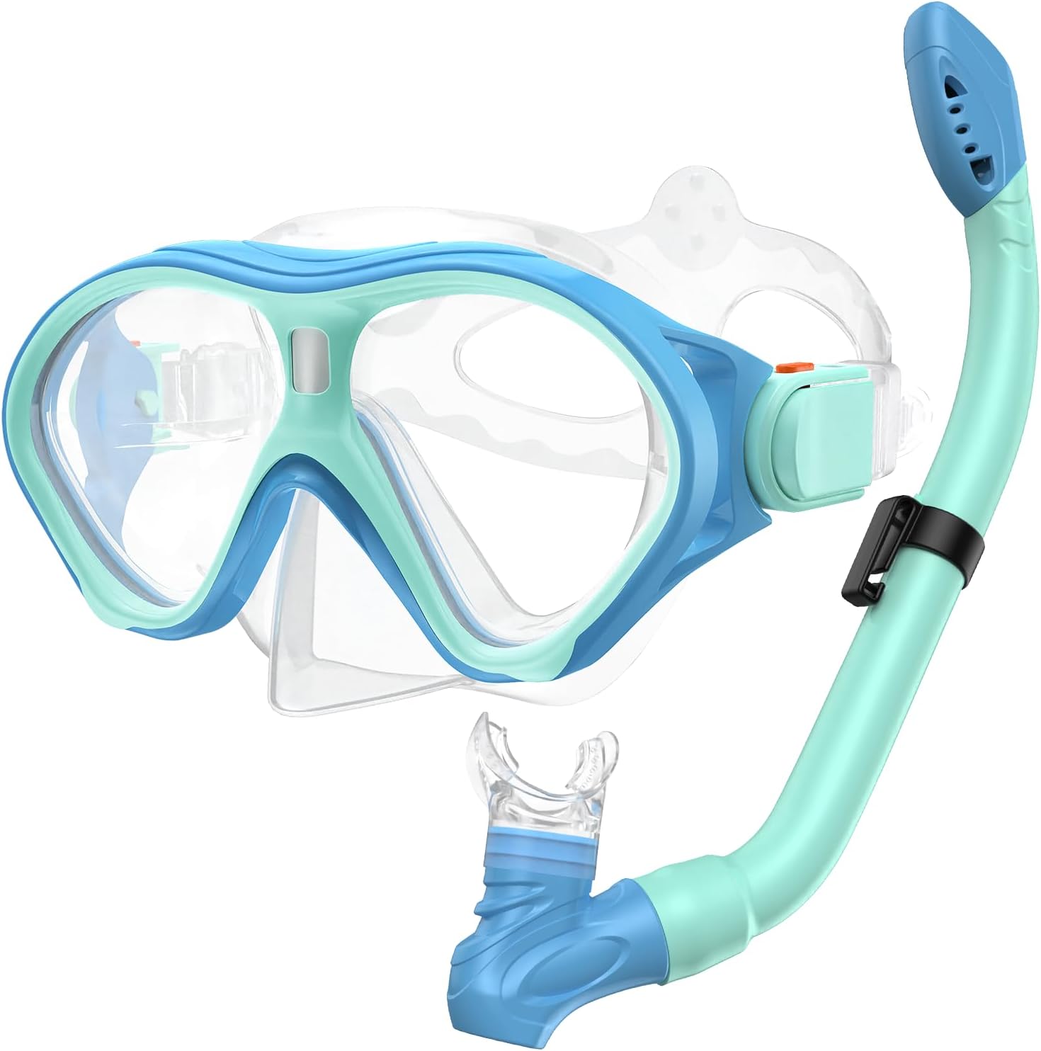 Gintenco Kids Snorkel Set - Clear View & Leak-Proof