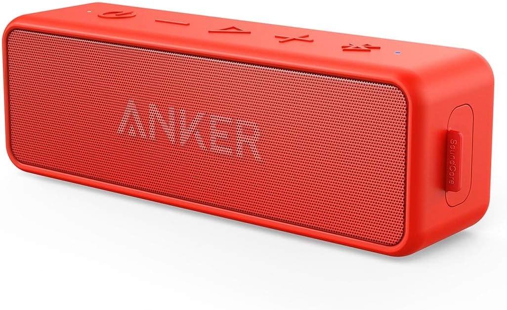 Anker SoundCore 2 Portable Bluetooth Speaker with Enhanced Bass
