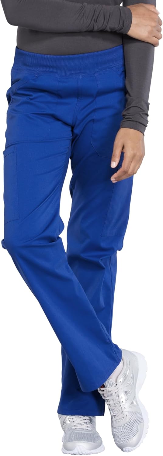 Cherokee Women's Scrub Pants with 6 Pockets & 2-Way Stretch