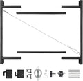 Adjust-A-Gate Full Frame Gate Fence Kit Fits 36-60in Openings