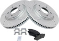 Front Semi-Metallic Brake Pad & Rotor Kit for 2005-08 GM Models