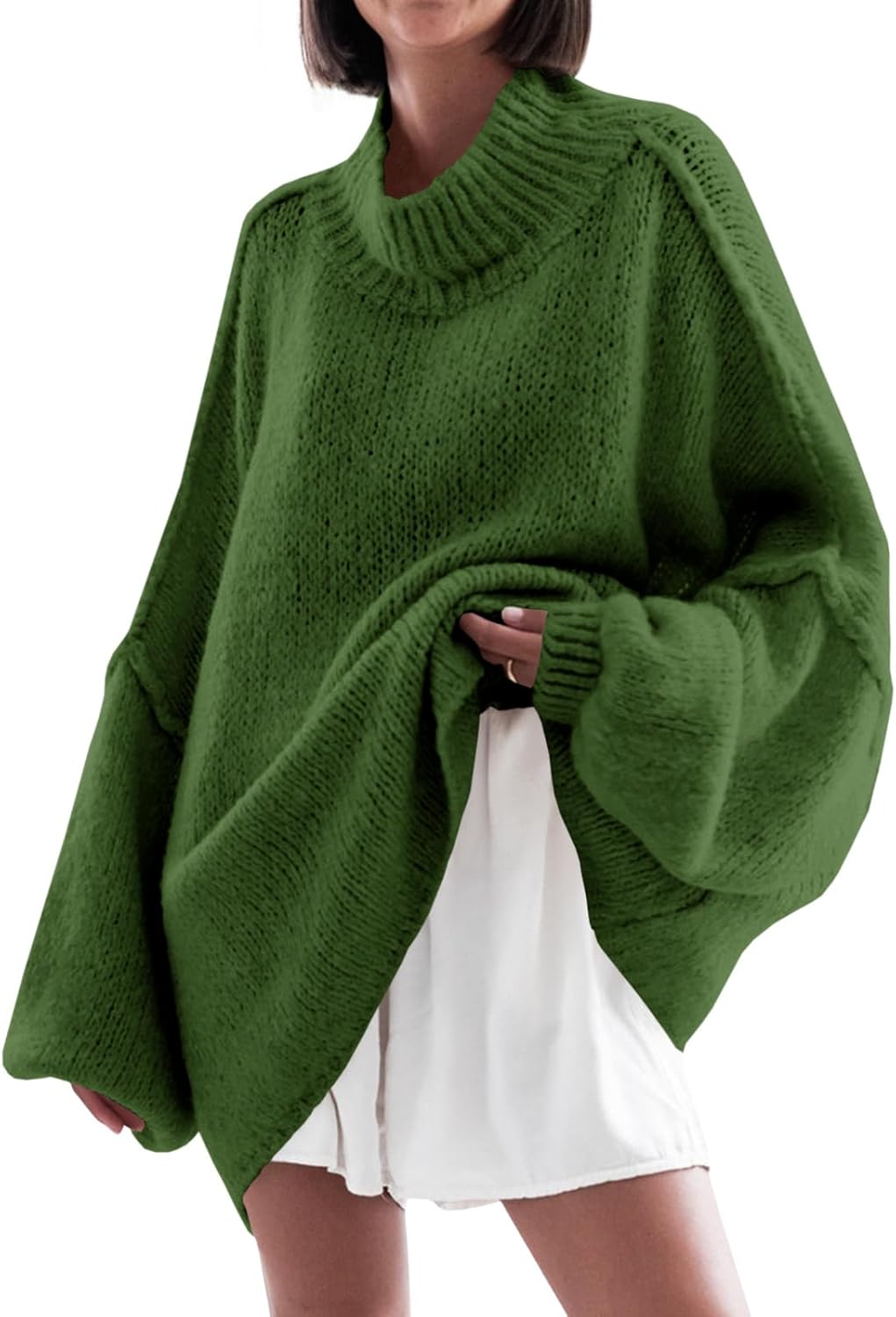 Saodimallsu Womens Oversized Sweaters for Trendy Fall Style
