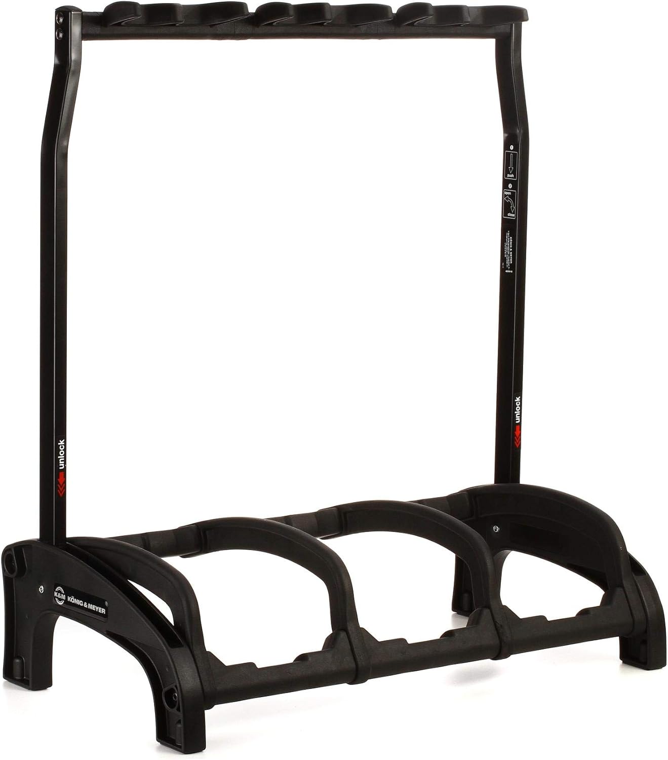 K&M Guardian 3 Guitar Stand | Sturdy Rack | Protective | Space Saver