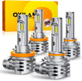 OXILAM Q26 H11 9005 LED Bulbs Combo - Brighter Fog & DRL Upgrade