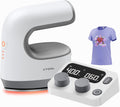 Mini Heat Press Machine with Wireless Control Pod - Portable Heat