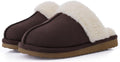 Litfun Women's Fuzzy Memory Foam Slippers - Warm Indoor/Outdoor Inside
