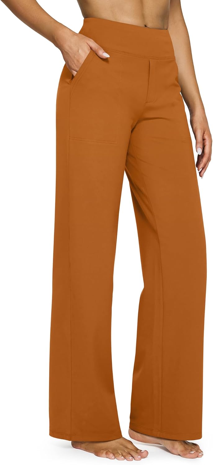 G4Free EverGoing Yoga Pants for Women with Pockets and Style