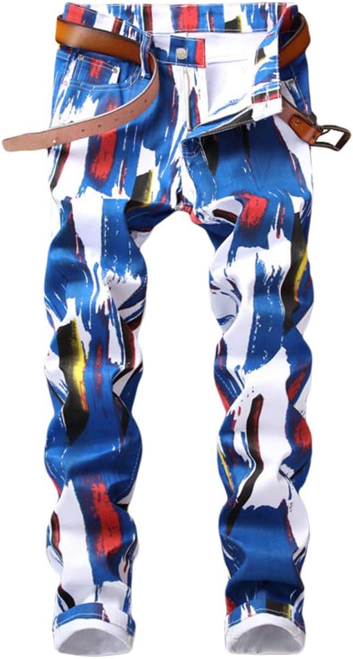 Enrica Men's Casual Printed Jeans for Stylish Everyday Wear