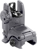 Magpul MBUS Flip-Up Backup Rear Sight, Black - Durable Backup Iron
