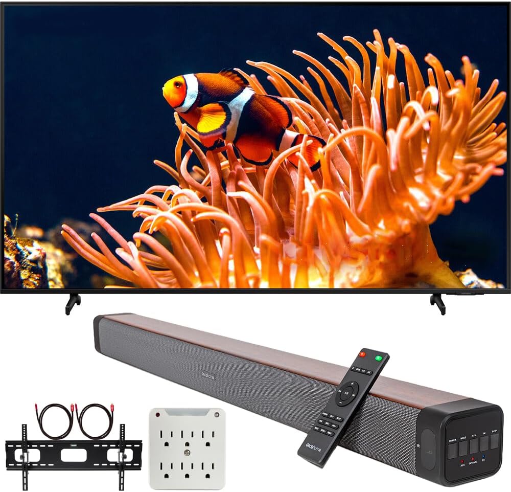 Immerse in True Entertainment: Samsung 65 4K Smart TV Bundle