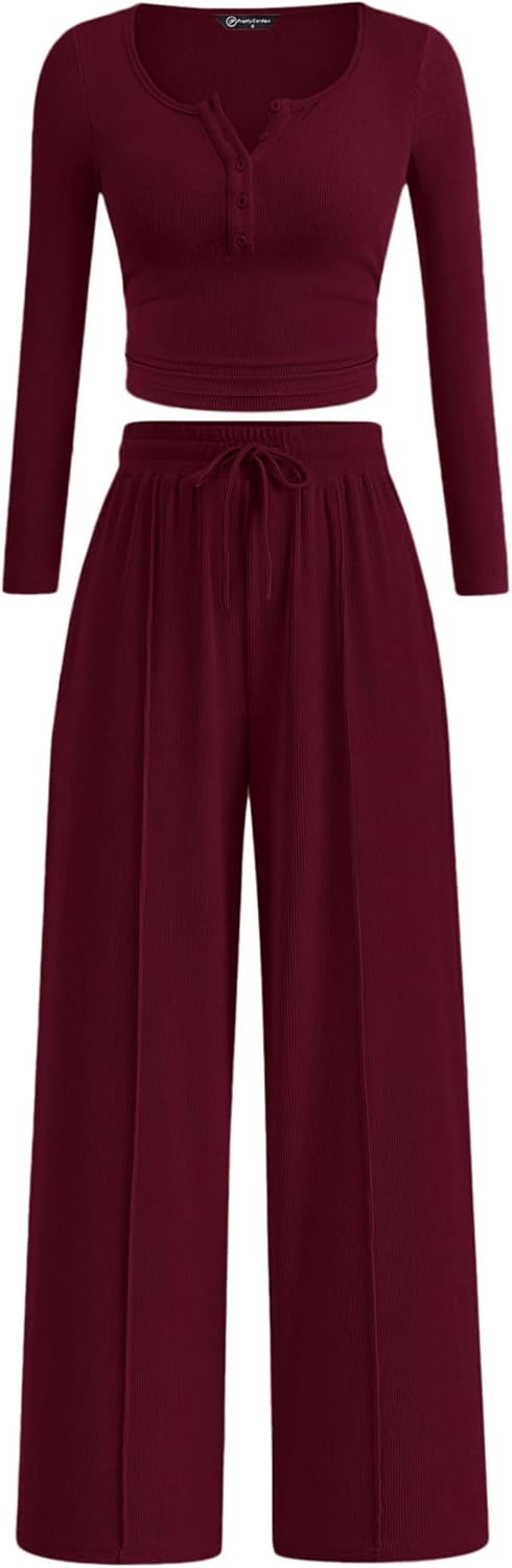 PRETTYGARDEN Women's Trendy 2 Piece Outfits for Fall 2025