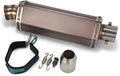 Universal 1.5-2in Inlet Hexagon Exhaust Muffler Pipe Slip On