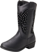 KENSIE GIRL Toddler Western Cowboy Boots for Playful Adventures