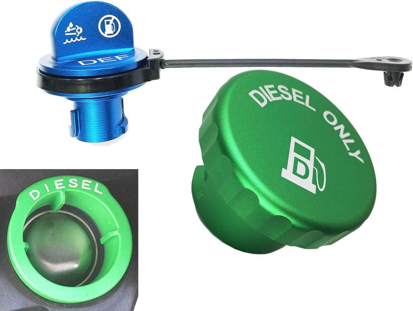 DIESEL Only for 2019-2025 Dodge Ram Green Fuel Cap Review