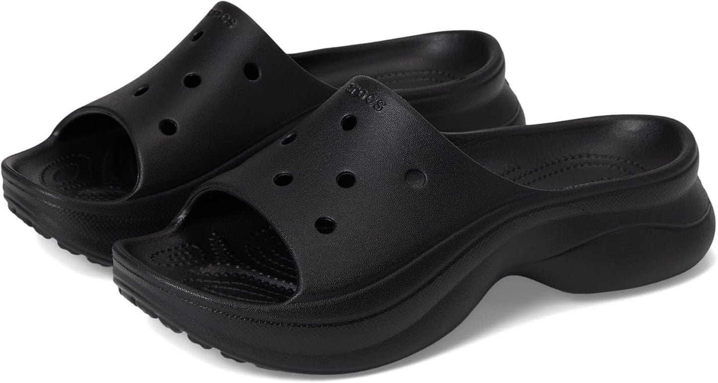 Crocs Women's Bae Slide Platform Sandals for Effortless Style