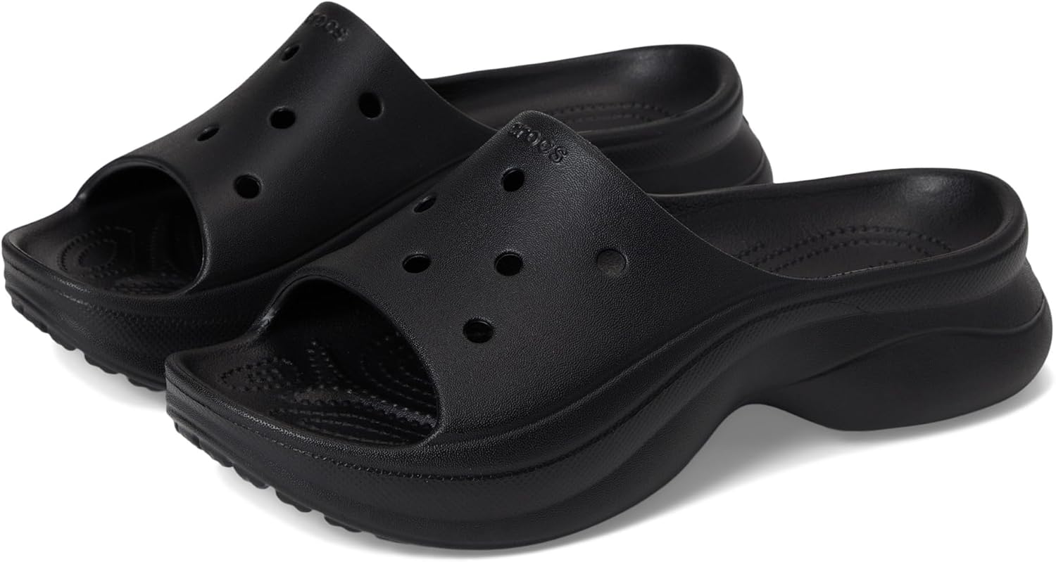 Crocs Women's Bae Slide Platform Sandals for Effortless Style