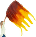 Consuming Fire Worship Flags - Lightweight 58 in Chiffon Praise Flag
