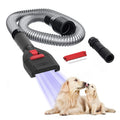 Pet Vacuum Grooming Brush and Shedding Kit for Dog/Cat - Effective Fur