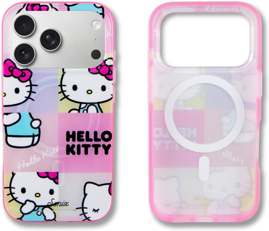 Sonix Case for iPhone 17 Pro with Hello Kitty Grid Design