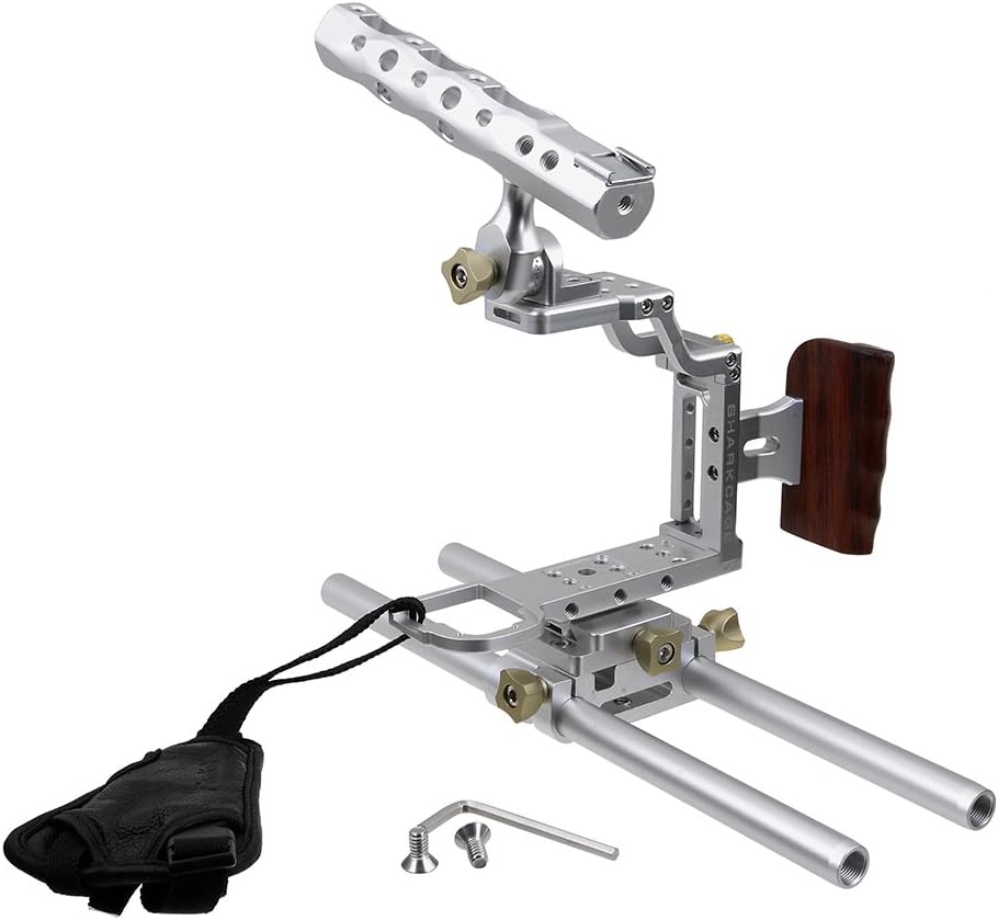 Fotodiox Pro Cinema Silver Sharkcage for Sony a7-Series Cameras
