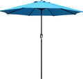 Blissun 9ft Patio Umbrella for Stylish Sun Protection Outdoors