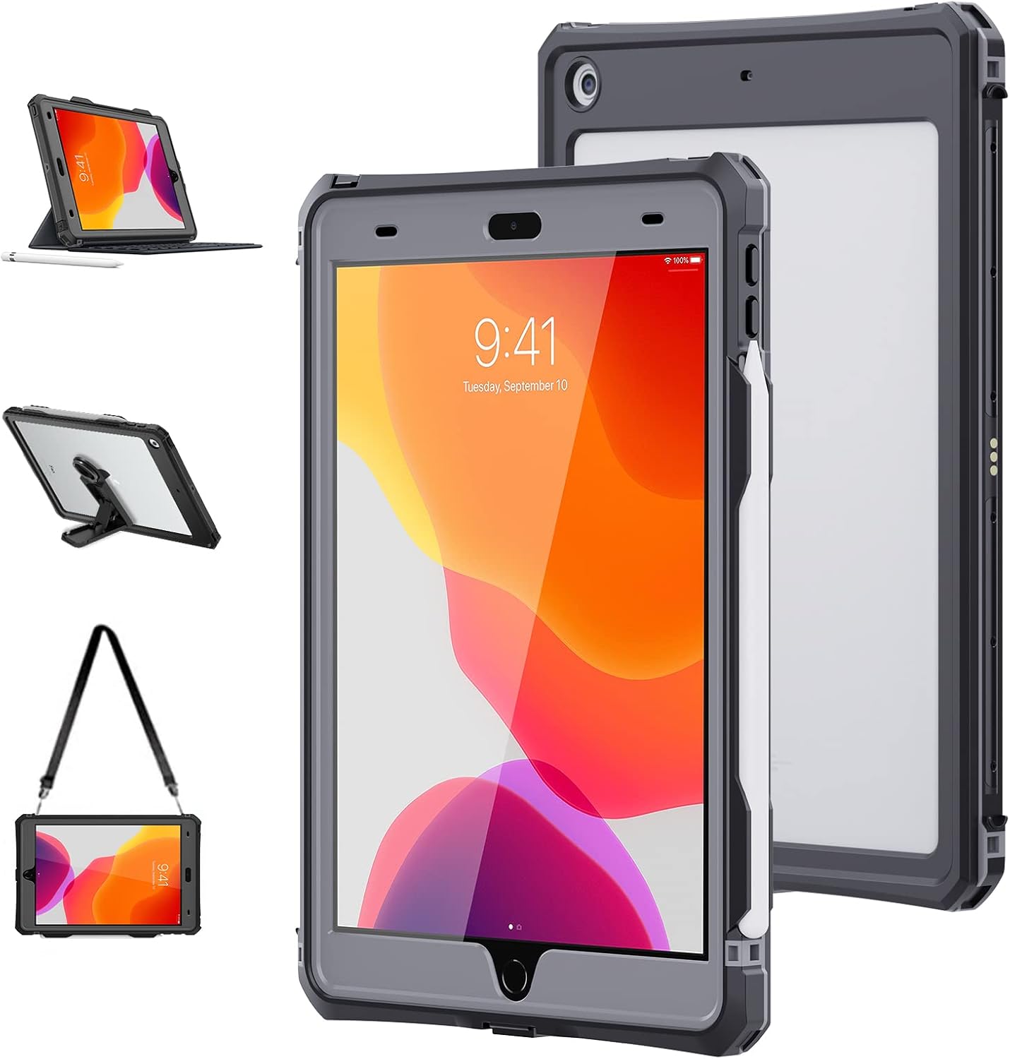 ShellBox Case for iPad 10.2 9th/8th/7th Gen - Waterproof Protection