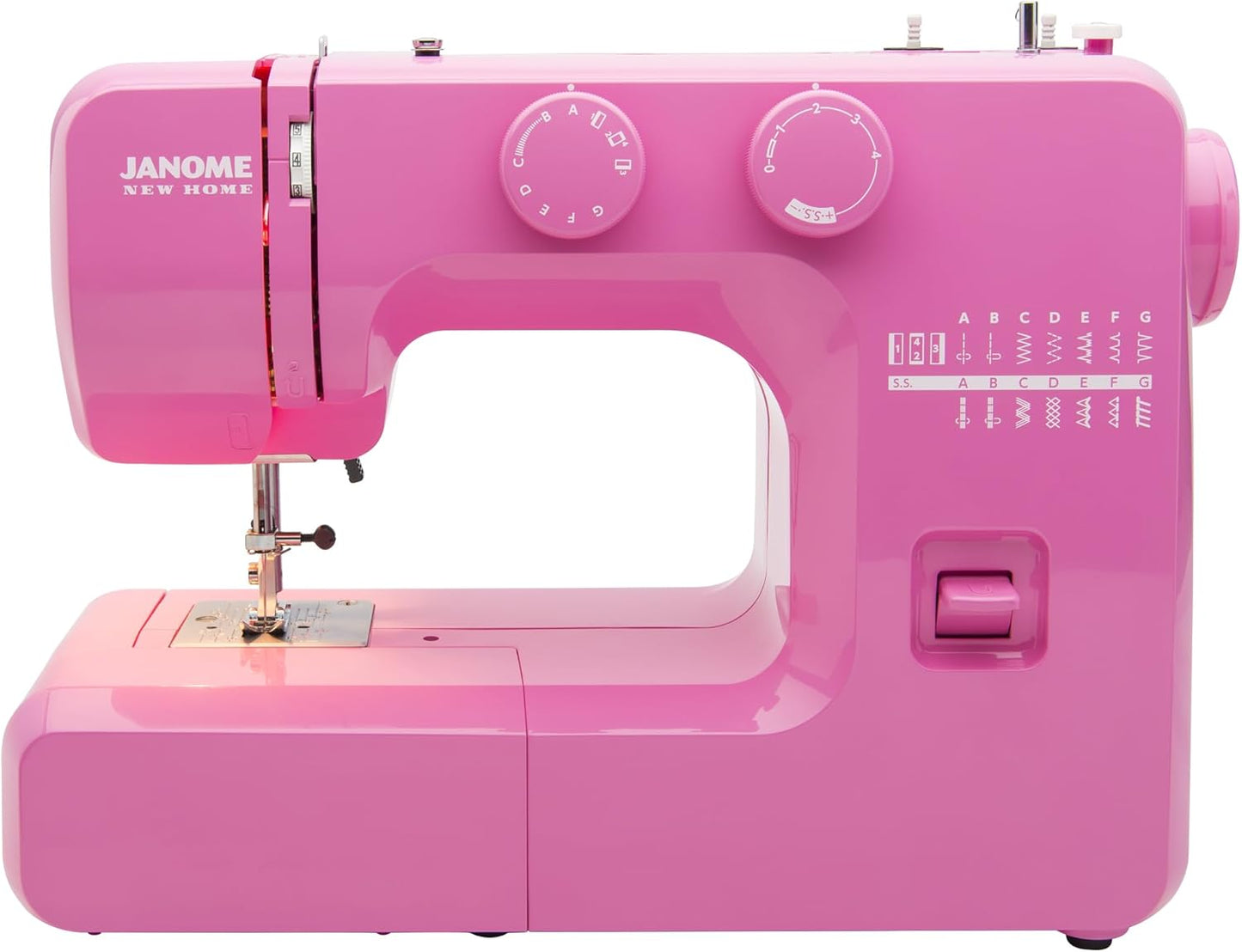 Janome Pink Sorbet Easy-to-Use Sewing Machine for Beginners