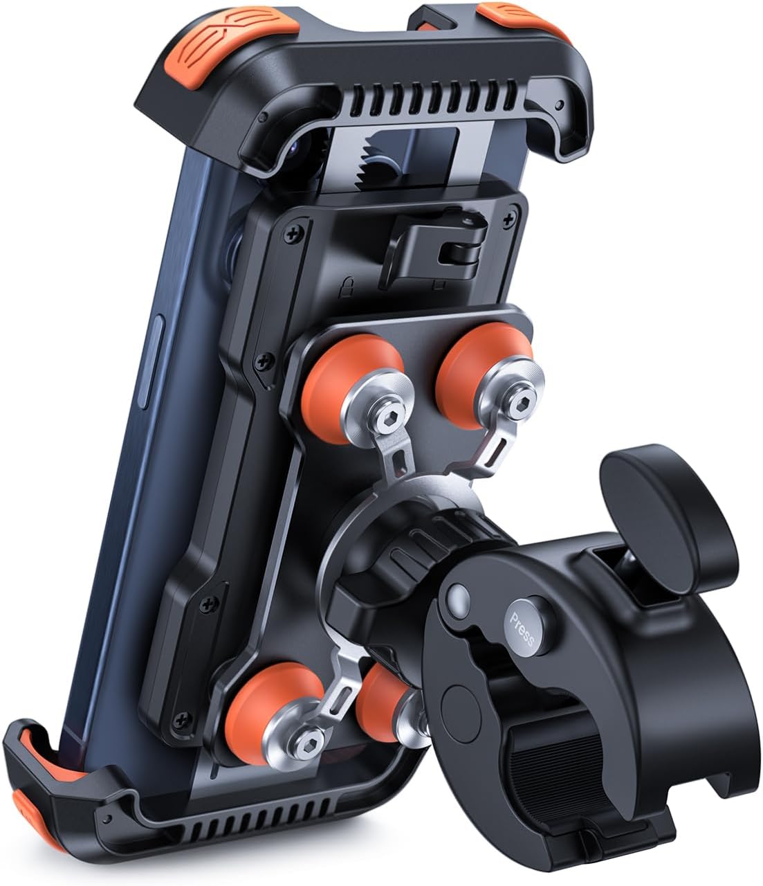 Lamicall Motorcycle Phone Mount Holder with Anti Shake Feature