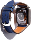 Leather Bands Compatible with Apple Watch - Premium Heritage Leather