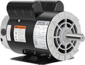 5 HP Air Compressor Motor 3450 RPM 230V Single Phase - Commercial Duty