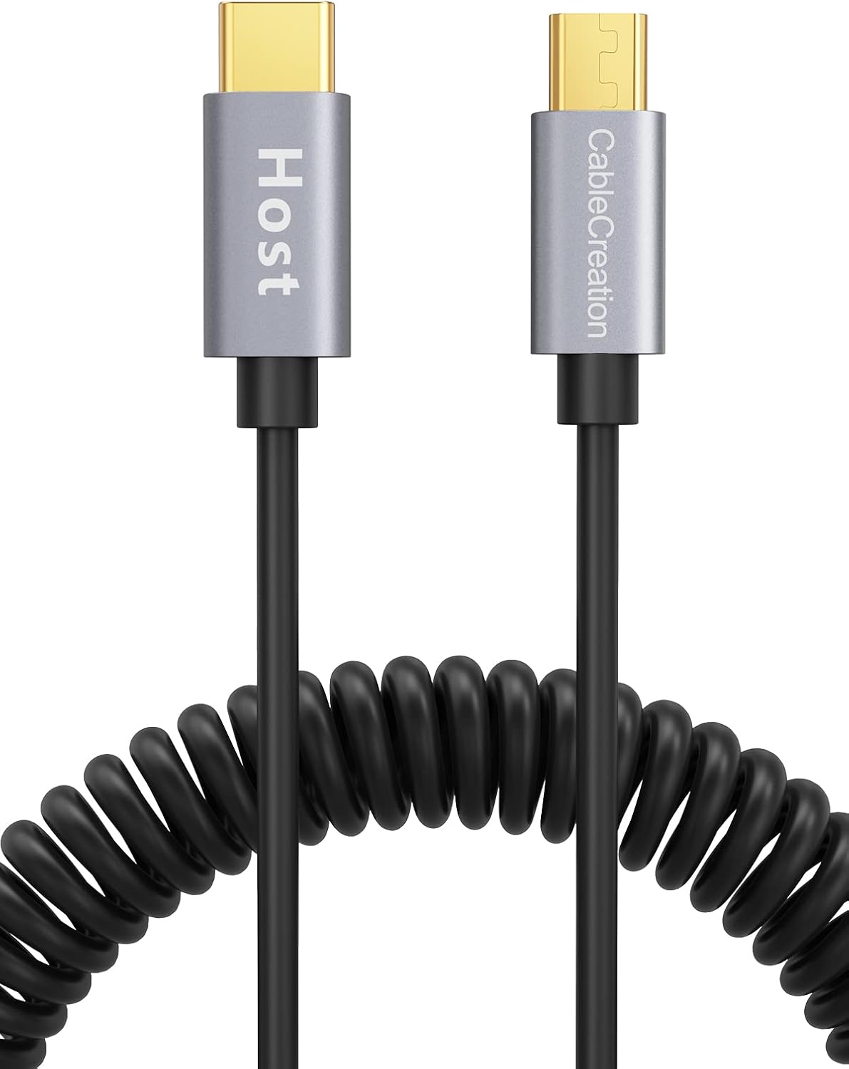 Fast OTG Data Transfer Cable, 4FT Coiled