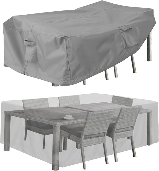 PureFit Patio Furniture Covers for Outdoor Table and Couch Set
