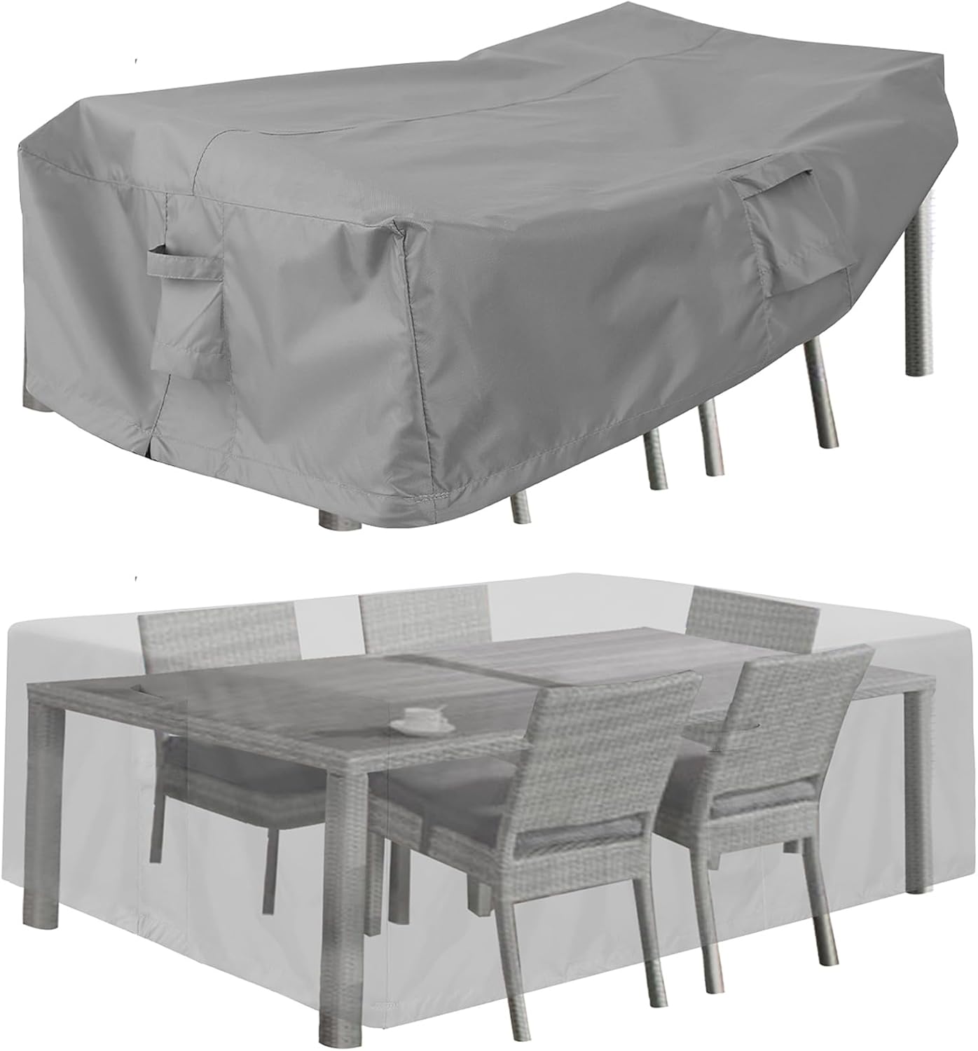 PureFit Patio Furniture Covers for Outdoor Table Protection