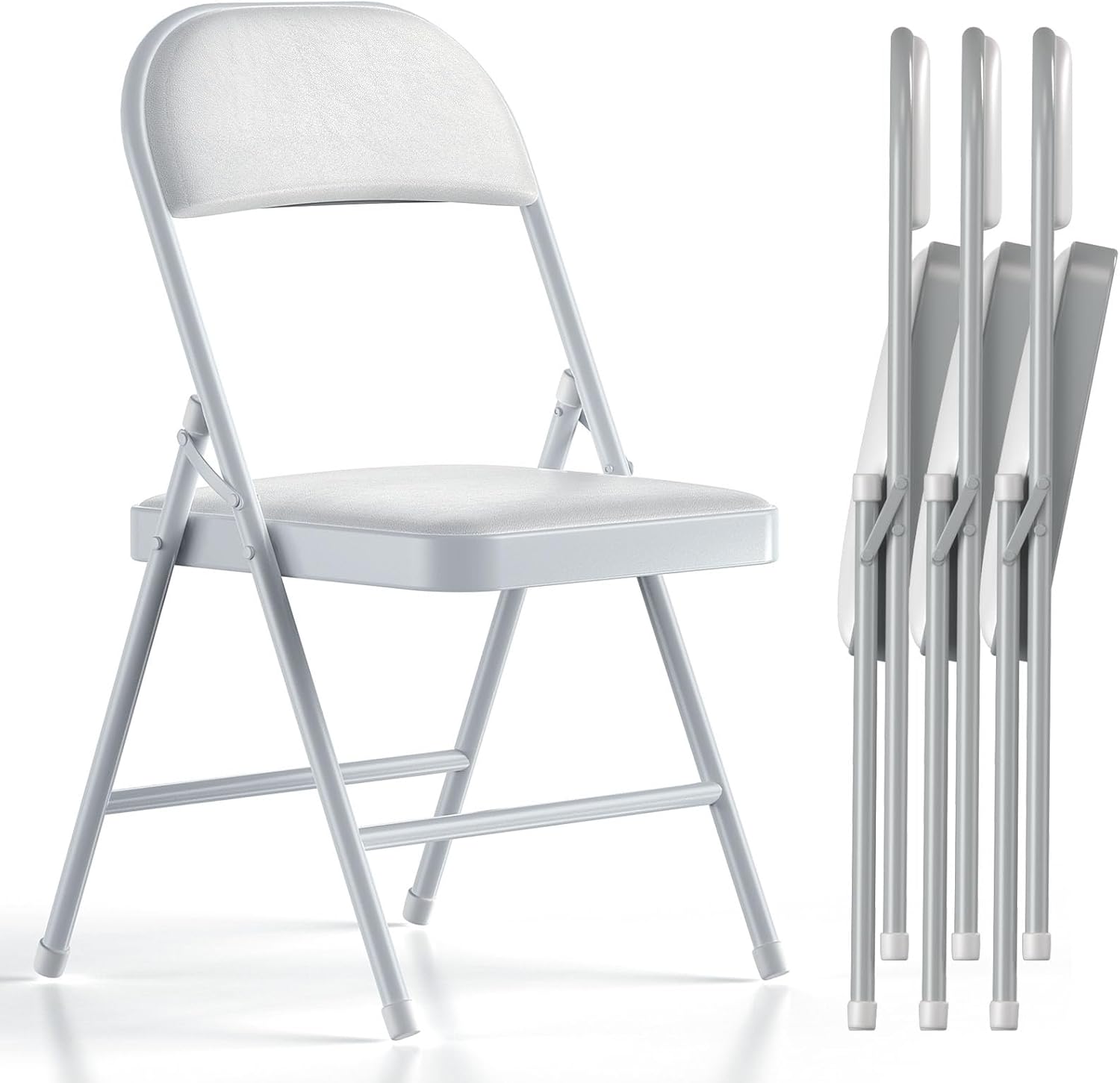 Comfortable Folding Chairs with Padded Cushion for Events