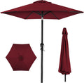 10ft Outdoor Table Umbrella with Crank and Tilt for Patio Use