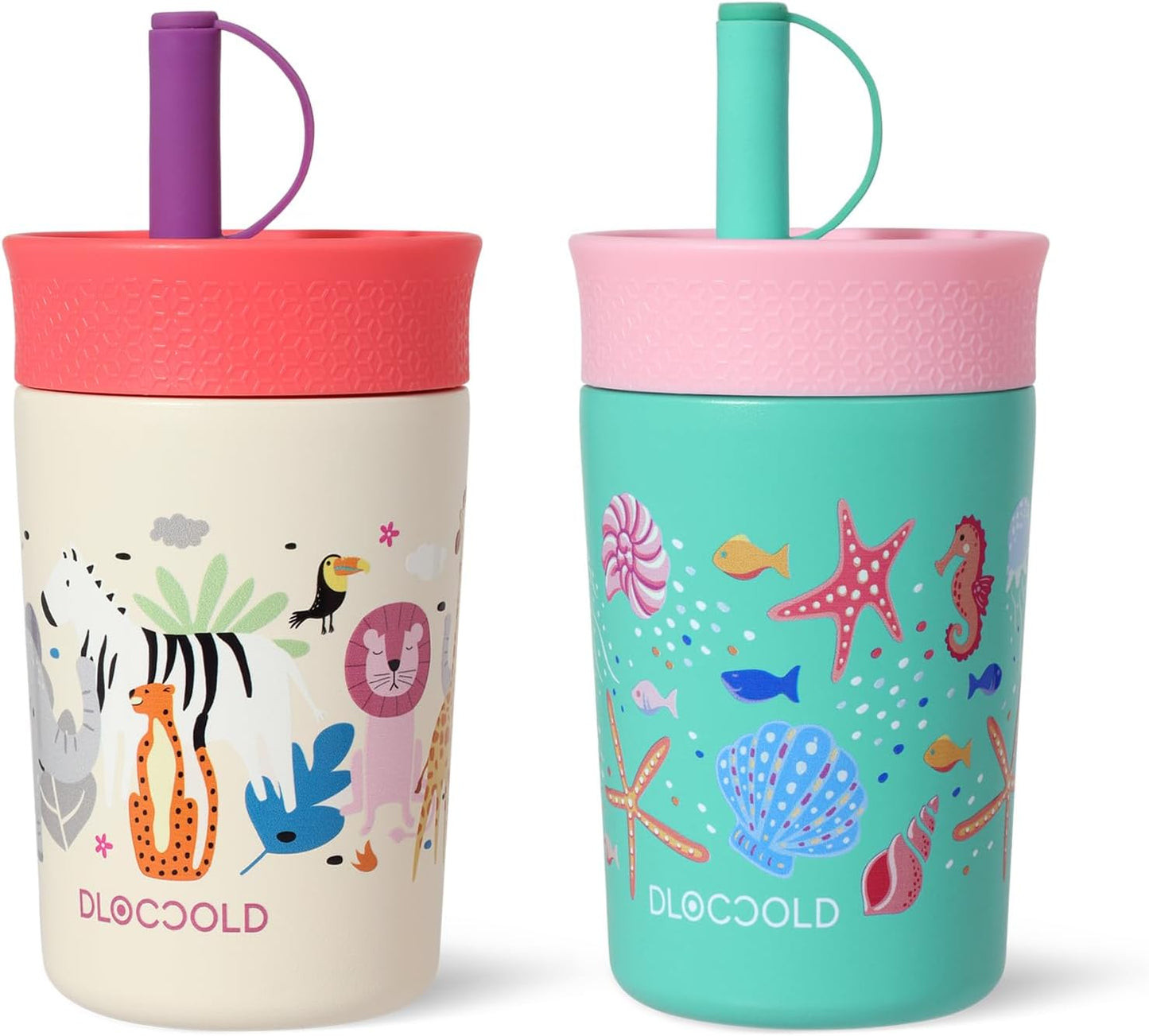 DLOCCOLD 12 oz Insulated Stainless Steel Straw Tumbler Review