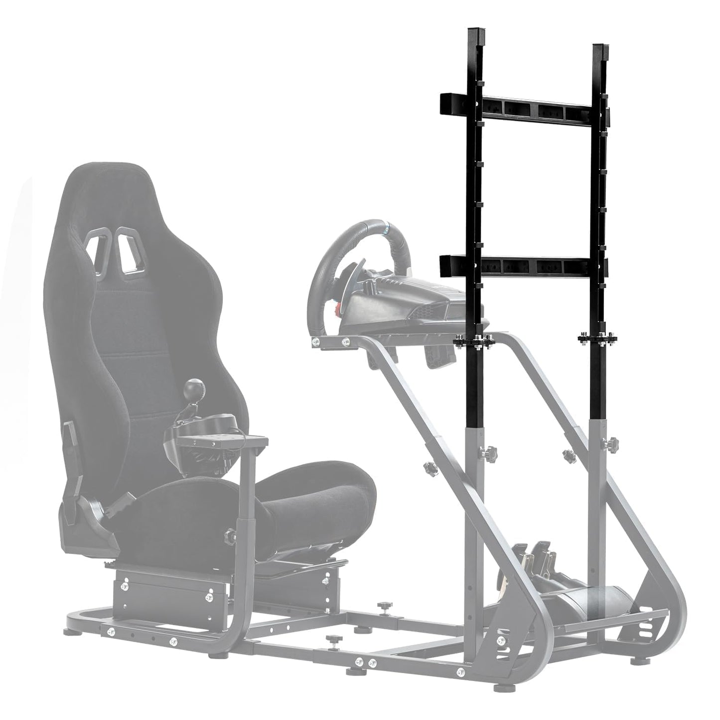 Marada Racing Simulator Cockpit Stand for Logitech and More